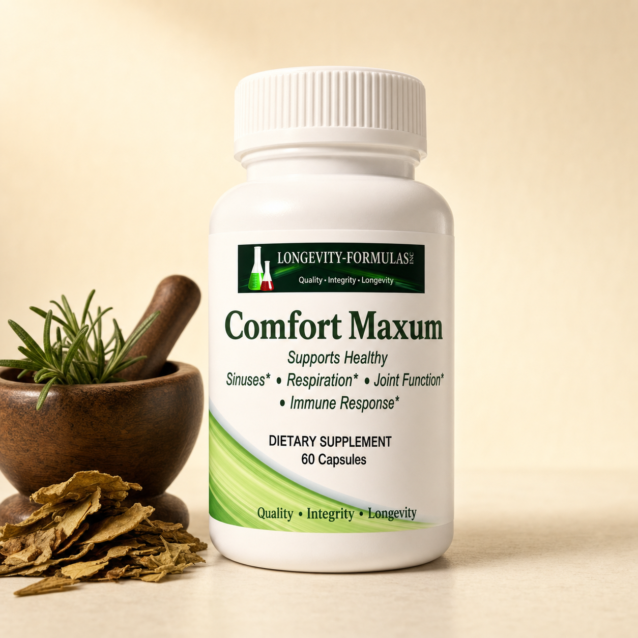 Comfort Maxum, 60 vegan capsules